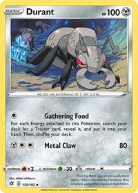 Durant - SWSH02: Rebel Clash - 132/192