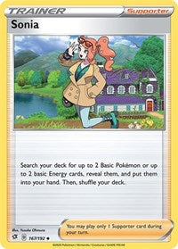 Sonia - SWSH02: Rebel Clash - 167/192