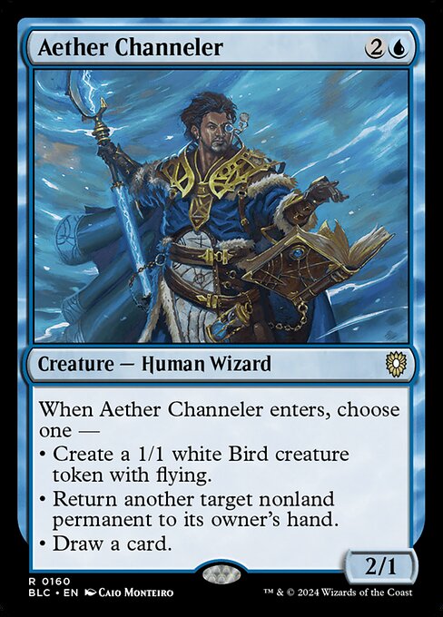 Aether Channeler - Bloomburrow Commander - 160