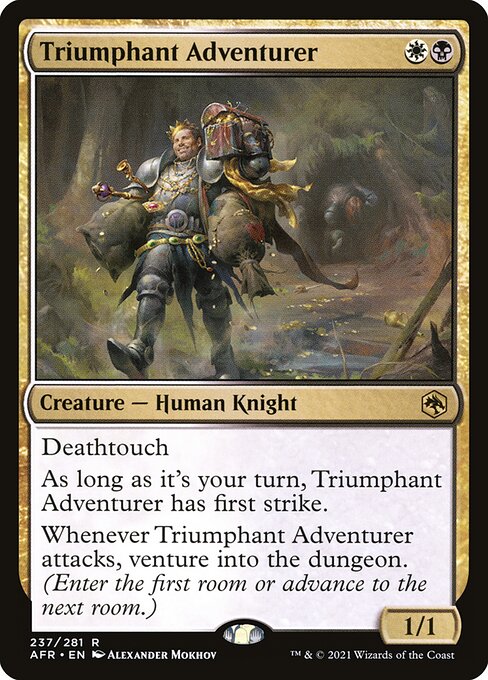 Triumphant Adventurer - Adventures in the Forgotten Realms - 237