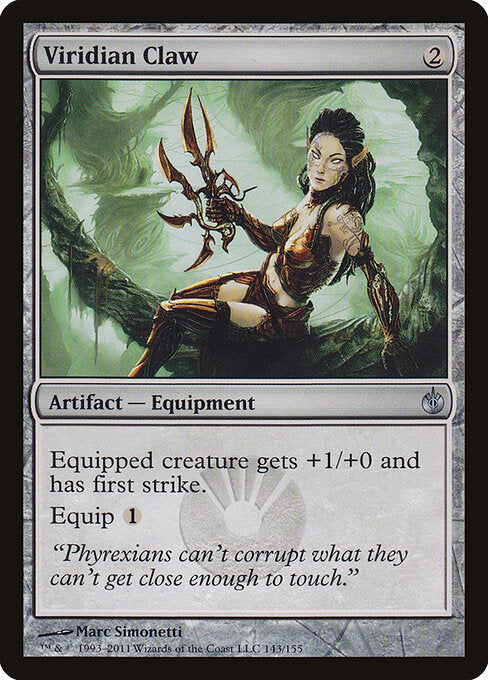 Viridian Claw - Mirrodin Besieged - 143