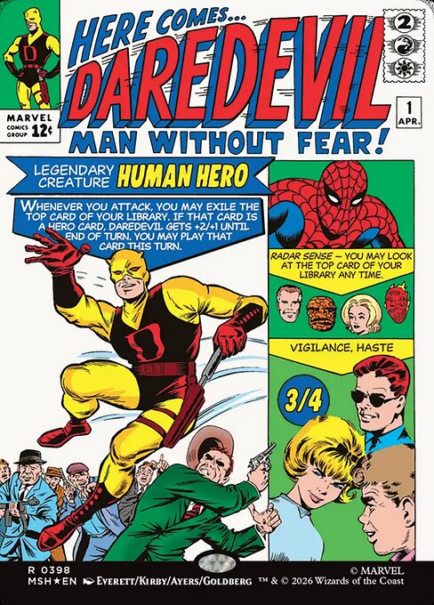 Daredevil, Man Without Fear - Marvel Super Heroes - 398