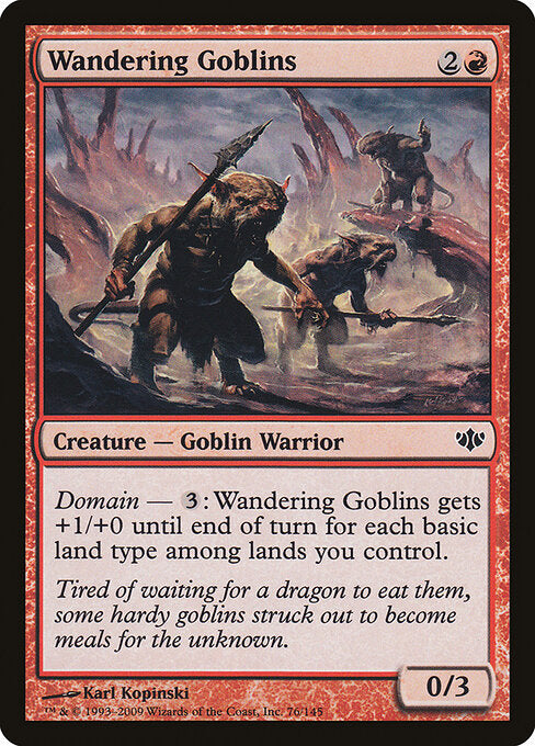 Wandering Goblins - Conflux - 76