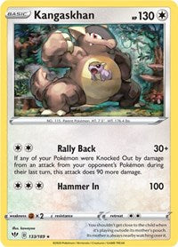 Kangaskhan - SWSH03: Darkness Ablaze - 133/189