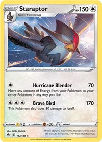 Staraptor - SWSH03: Darkness Ablaze - 147/189