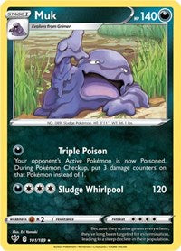 Muk - SWSH03: Darkness Ablaze - 101/189