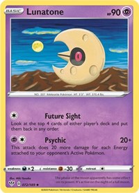 Lunatone - SWSH03: Darkness Ablaze - 072/189