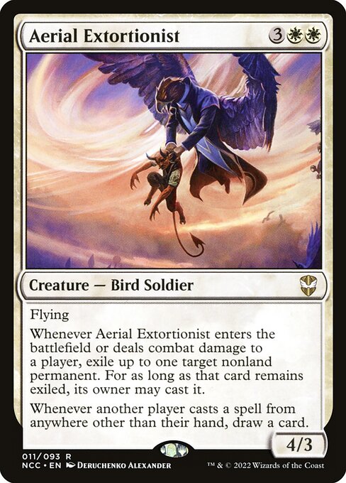 Aerial Extortionist - New Capenna Commander - 11
