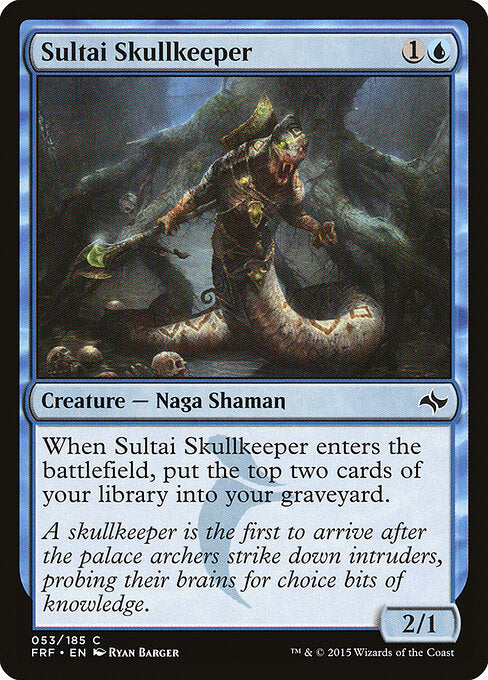 Sultai Skullkeeper - Fate Reforged - 53
