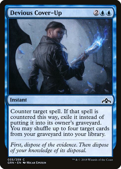 Devious Cover-Up - Guilds of Ravnica - 35
