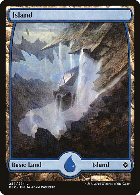 Island - Battle for Zendikar - 257
