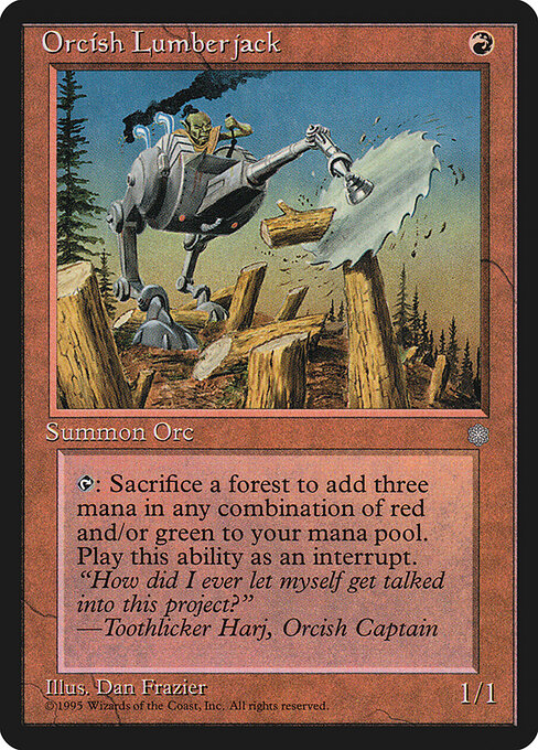 Orcish Lumberjack - Ice Age - 210