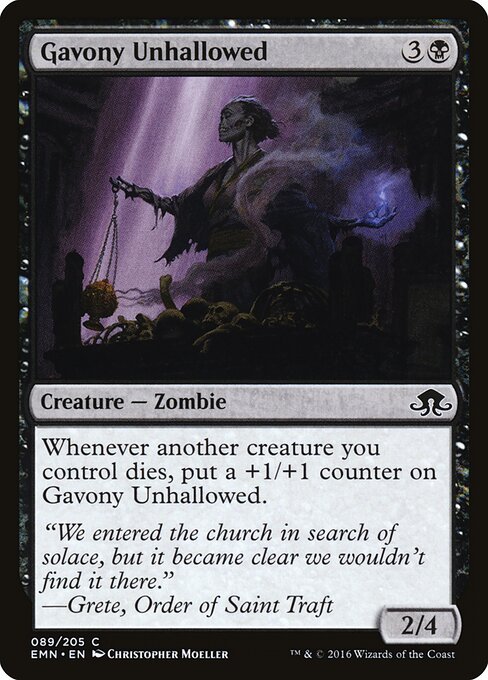 Gavony Unhallowed - Eldritch Moon - 89
