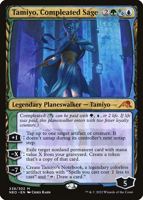 Tamiyo, Compleated Sage - Kamigawa: Neon Dynasty - 238