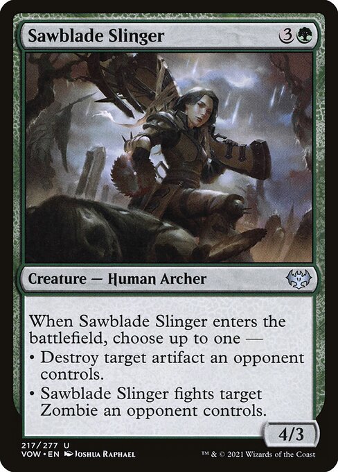 Sawblade Slinger - Innistrad: Crimson Vow - 217