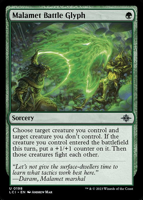Malamet Battle Glyph - The Lost Caverns of Ixalan - 198