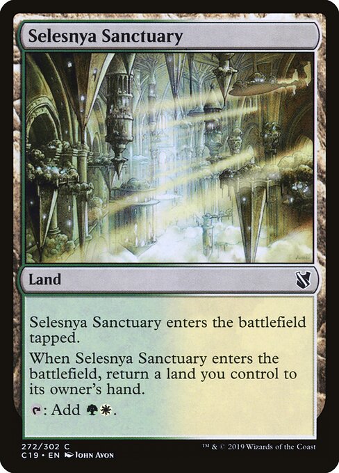 Selesnya Sanctuary - Commander 2019 - 272