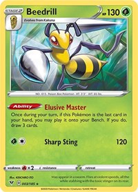 Beedrill - SWSH04: Vivid Voltage - 003/185