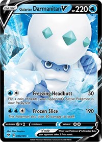 Galarian Darmanitan V - SWSH04: Vivid Voltage - 036/185