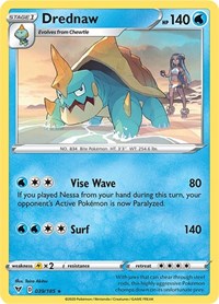 Drednaw - SWSH04: Vivid Voltage - 039/185