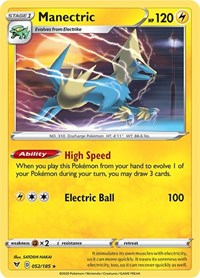 Manectric - SWSH04: Vivid Voltage - 052/185