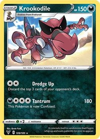 Krookodile - SWSH04: Vivid Voltage - 109/185