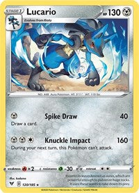Lucario - SWSH04: Vivid Voltage - 120/185