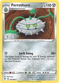 Ferrothorn - SWSH04: Vivid Voltage - 124/185