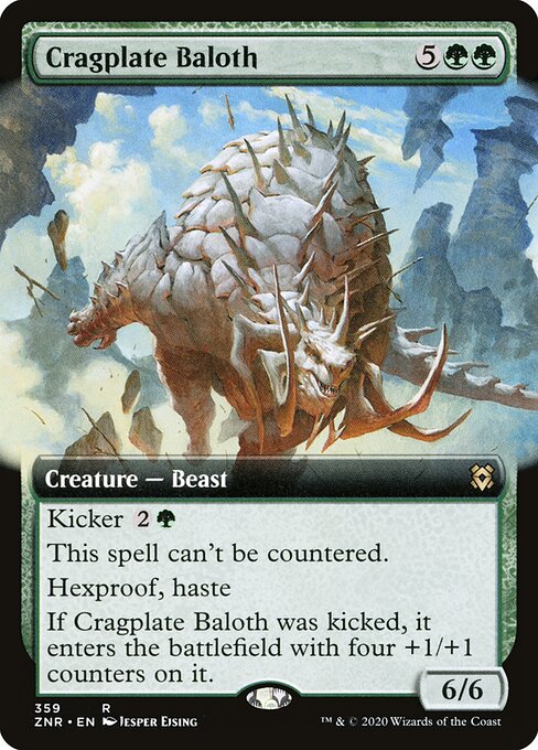 Cragplate Baloth - Zendikar Rising - 359