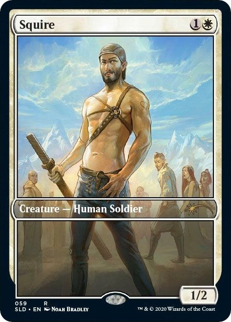 Image for Squire (59) (SLD) - Magic: The Gathering