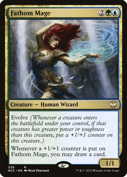 Fathom Mage - New Capenna Commander - 339