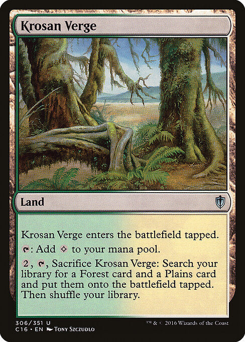 Krosan Verge - Commander 2016 - 306