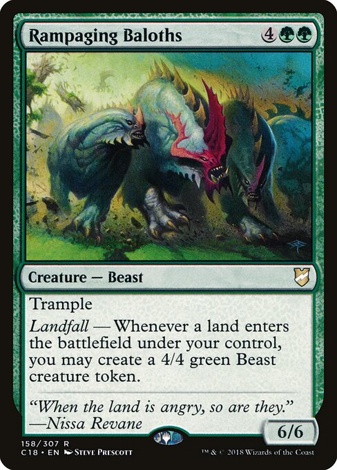 Rampaging Baloths - Commander 2018 - 158