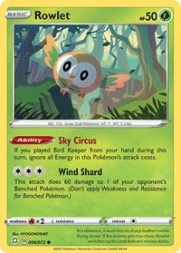 Rowlet - Shining Fates - 006/072