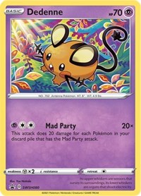 Dedenne - SWSH080 - SWSH: Sword & Shield Promo Cards - SWSH080