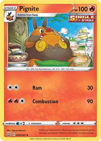 Pignite - SWSH05: Battle Styles - 024/163
