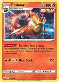 Emboar - SWSH05: Battle Styles - 025/163