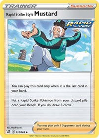 Rapid Strike Style Mustard - SWSH05: Battle Styles - 132/163