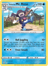 Galarian Mr. Rime - SWSH05: Battle Styles - 035/163