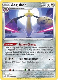 Aegislash (107) - SWSH05: Battle Styles - 107/163
