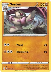 Gurdurr - SWSH05: Battle Styles - 074/163