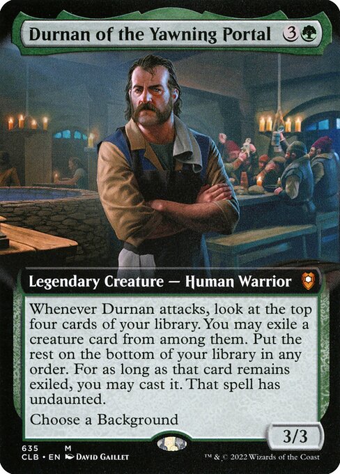 Durnan of the Yawning Portal - Commander Legends: Battle for Baldur's Gate - 635