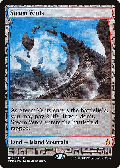 Steam Vents - Zendikar Expeditions - 12