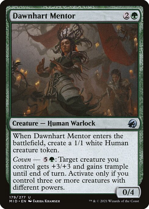 Dawnhart Mentor - Innistrad: Midnight Hunt - 179