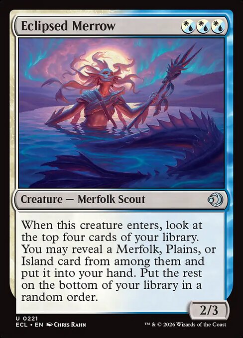 Eclipsed Merrow - Lorwyn Eclipsed - 221