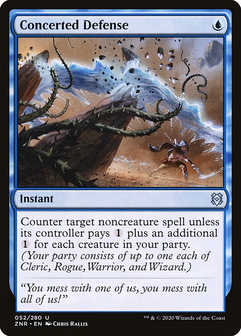 Concerted Defense - Zendikar Rising - 52