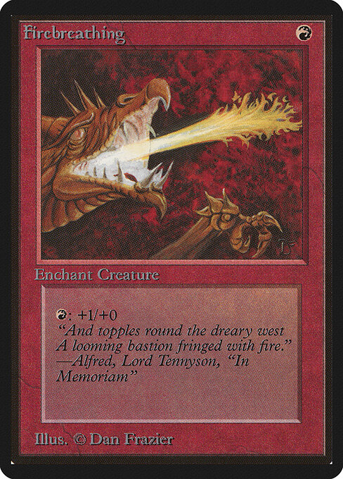 Firebreathing - Limited Edition Beta - 151