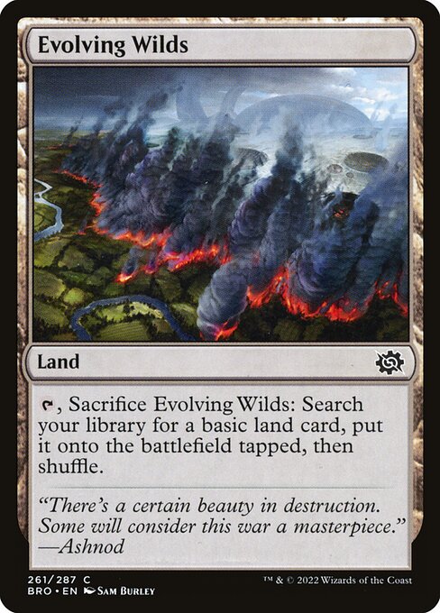 Evolving Wilds - The Brothers' War - 261