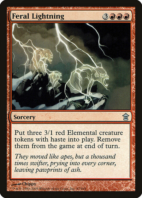 Feral Lightning - Saviors of Kamigawa - 97