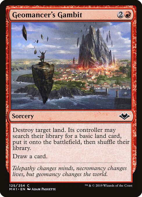 Geomancer's Gambit - Modern Horizons - 125
